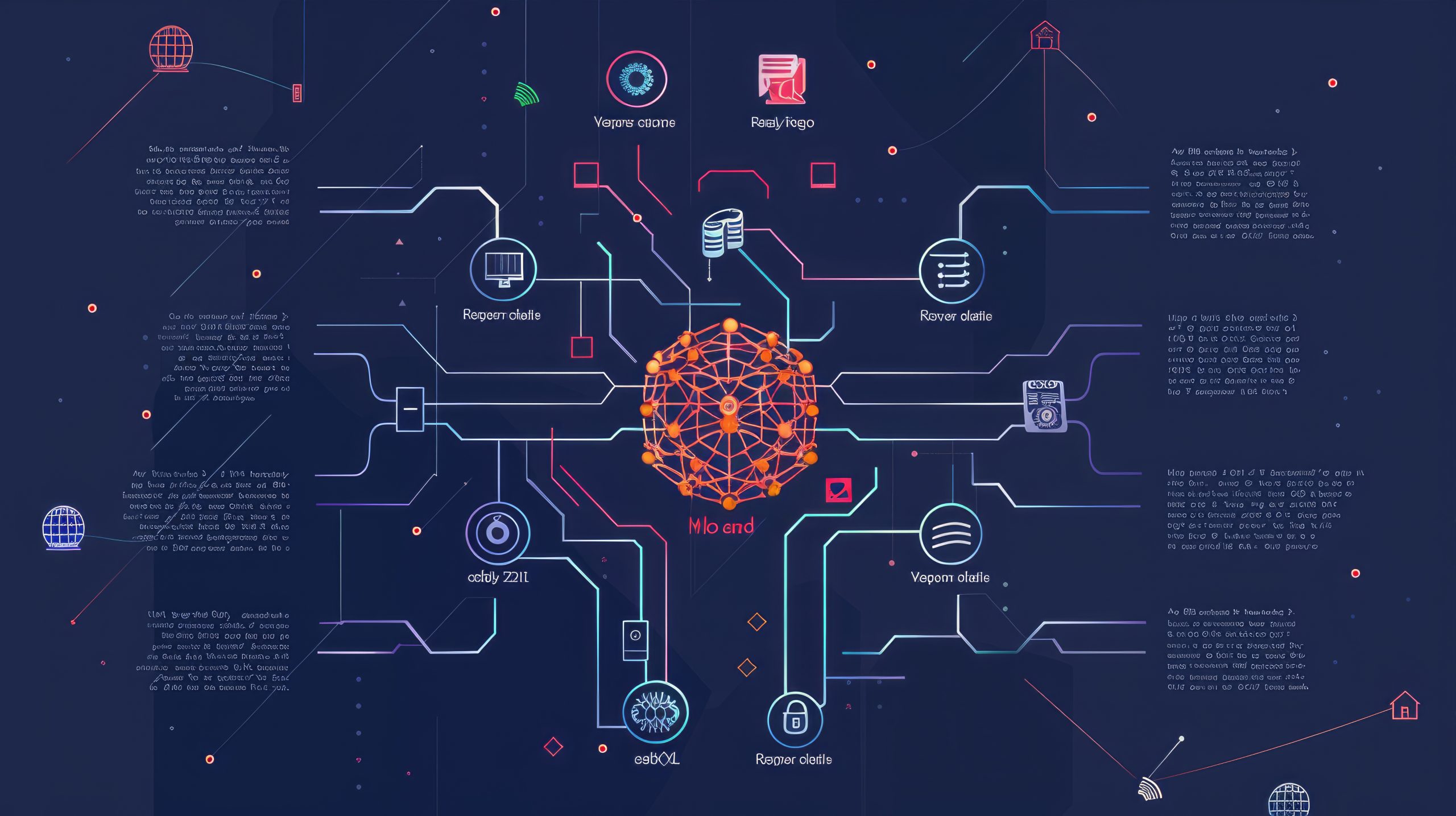 Complex Data Visualization of Network Connections